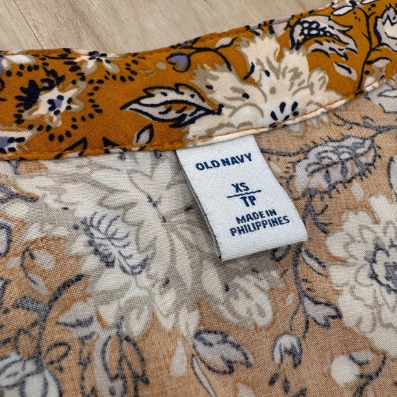 Old Navy Wrap Midi Floral Dress size XS - Picture 5 of 7